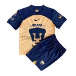 Camisolas de futebol Pumas UNAM Criança Equipamento Alternativa 2022/23 Manga Curta